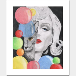 Marilyn Monroe Posters and Art